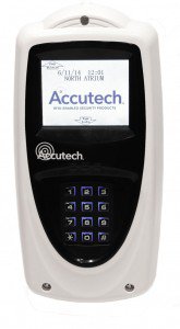 The Accutech LS 2400 touch-screen display
